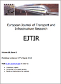 European Journal of Transport and Infrastructure Research